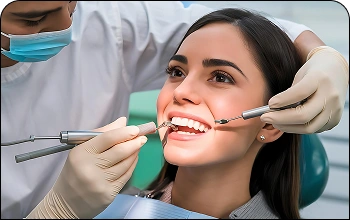 Digital illustration of a tooth replacement procedure showcasing cosmetic dentistry results.